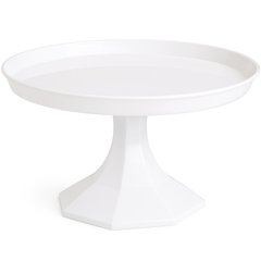 Elegant Medium White Cake Stand ‚Äì 11-inch Dessert Display