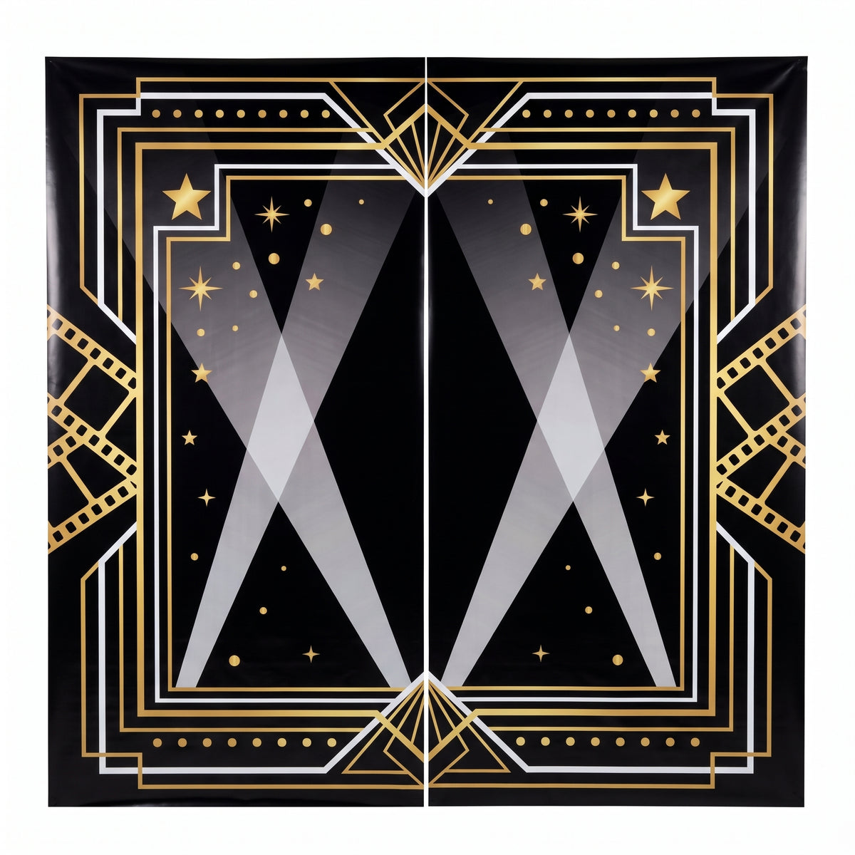 Hollywood Glitz & Glam Photo Booth Scene Setter Kit