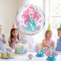 Shimmering Mermaid Orbz Balloon