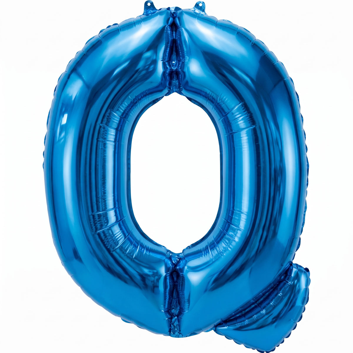 Royal Blue Foil Letter Q Balloon