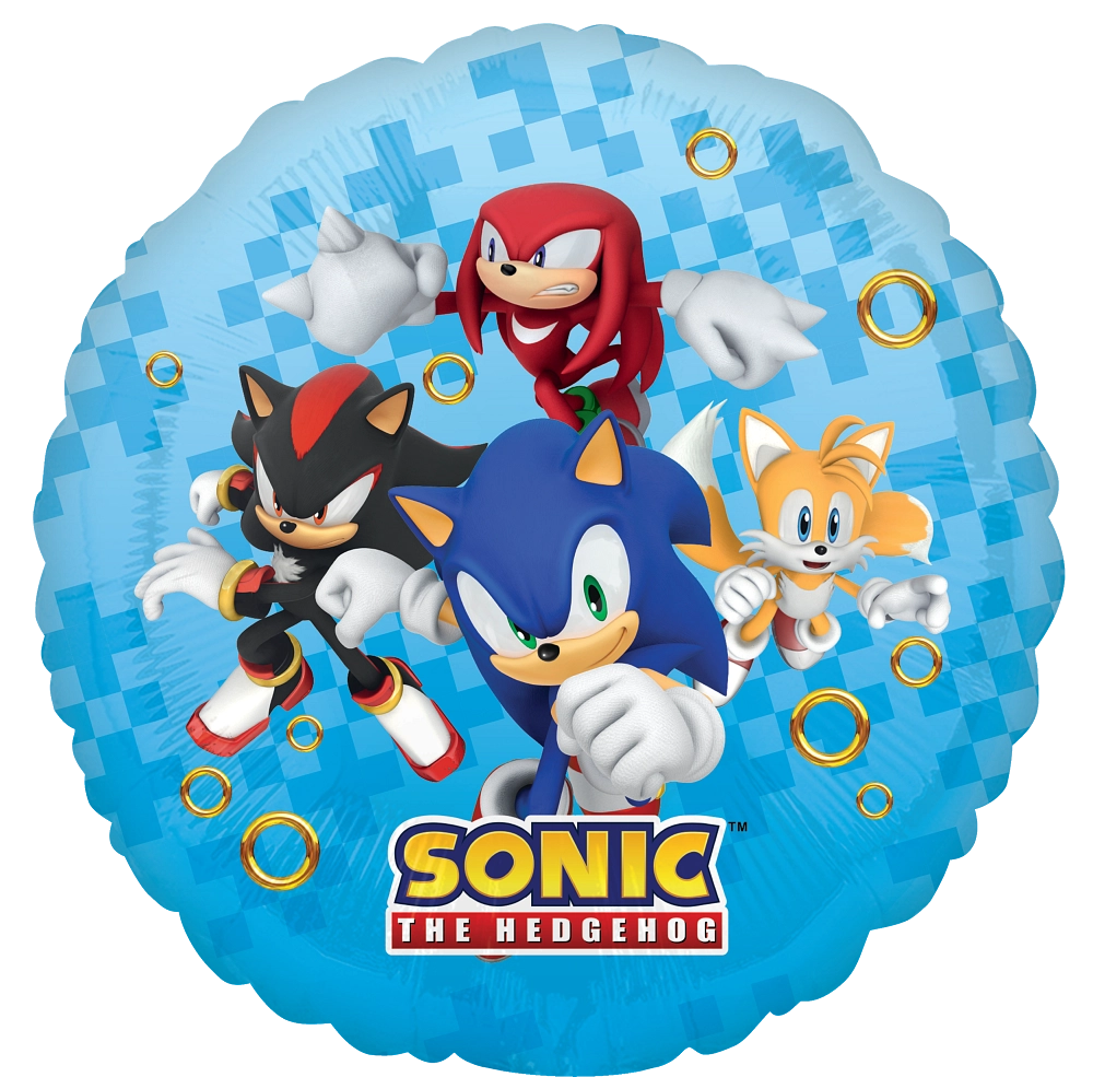 Sonic the Hedgehog Foil Balloon - 18 Inch