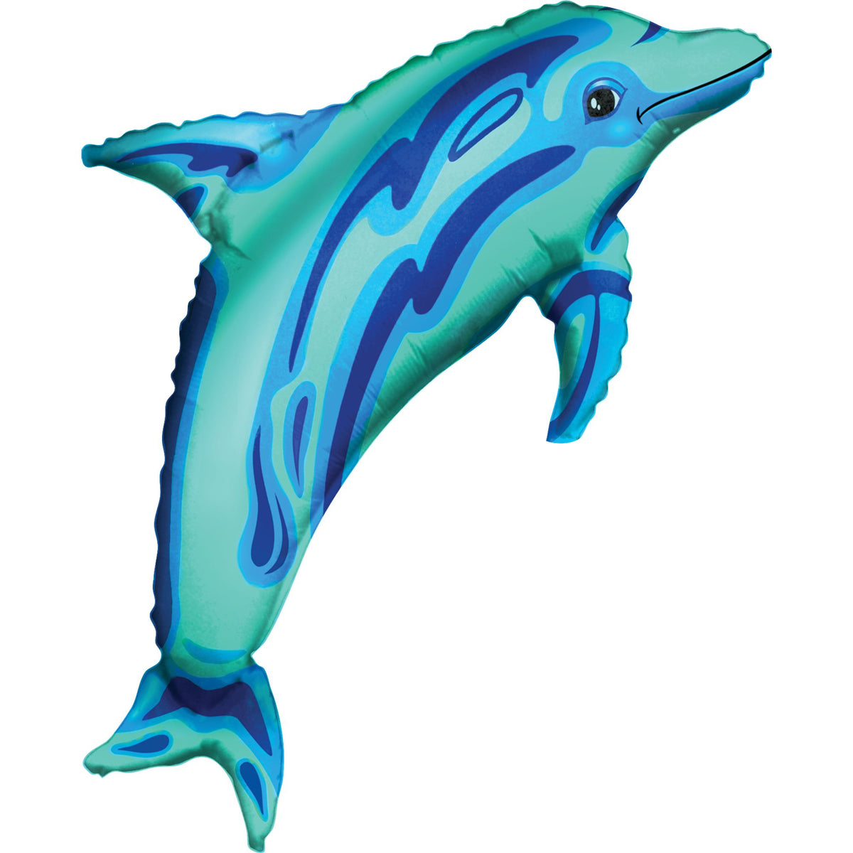 Ocean Dolphin Foil Super Shape Balloon - 26"