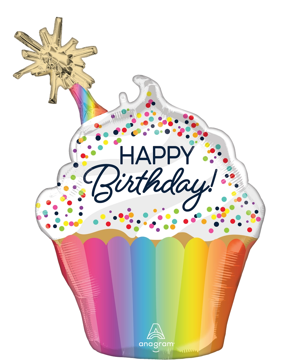 Super Shape Sprinkles Birthday Foil Balloon