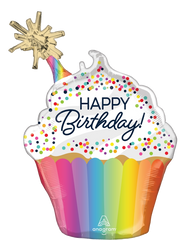 Super Shape Sprinkles Birthday Foil Balloon