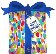 Stellar Super Shape Birthday Foil Balloon