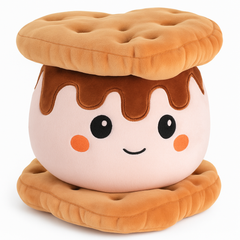 Smiley S'mores Plush Toy Favor