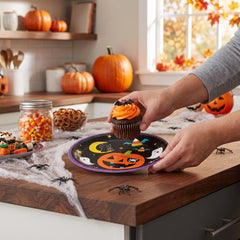 Spooky Fun Halloween 6.75" Paper Plates