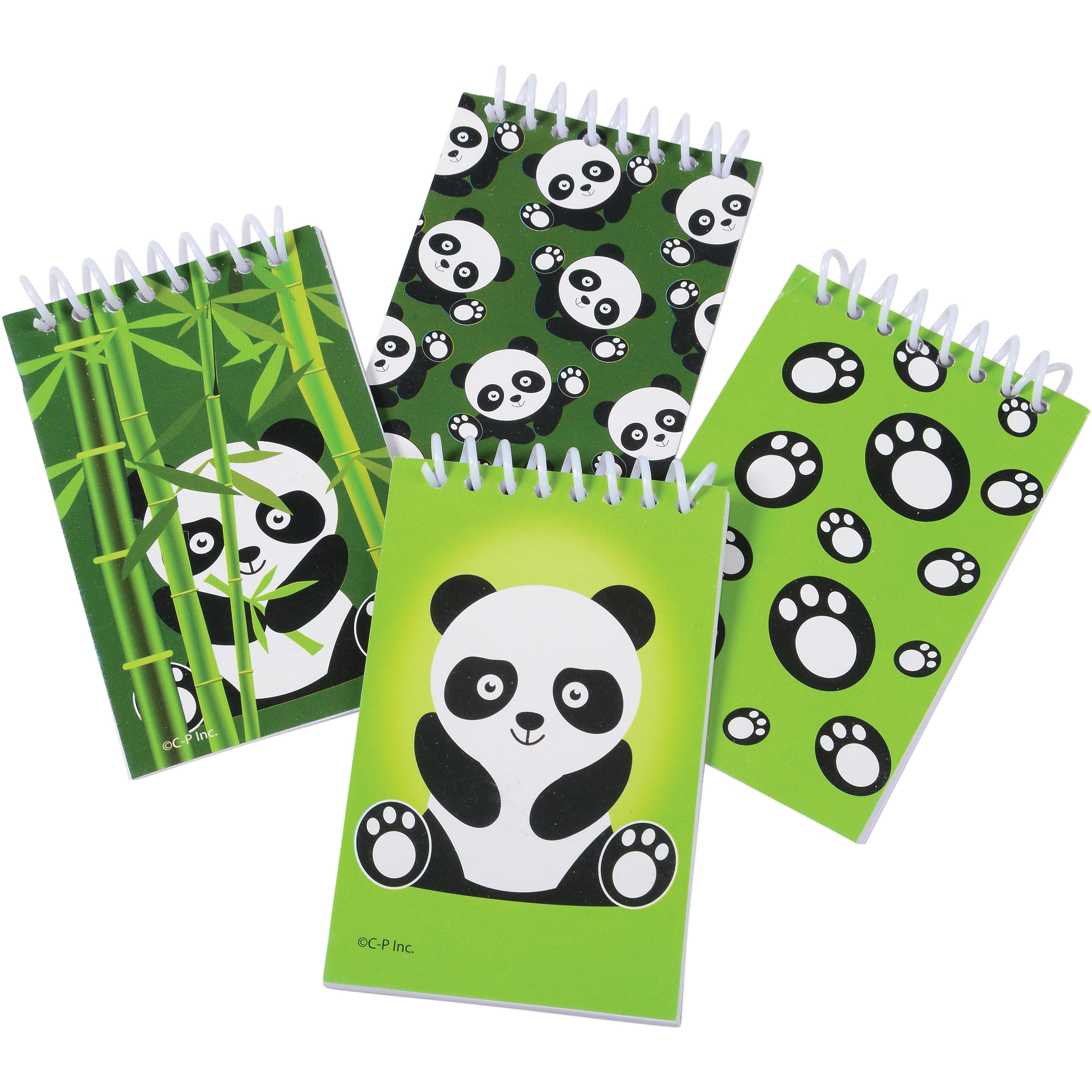 Panda Notebooks/8 Per Pkg