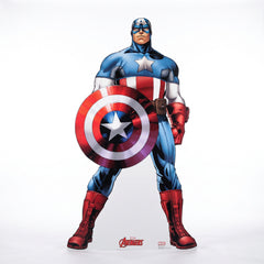 Captain America Avengers Standee - 74" x 41"