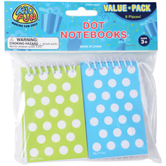 Dot Notebooks/8 Per Pkg