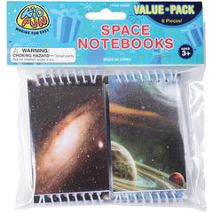 Space Notebooks/8 Per Pkg