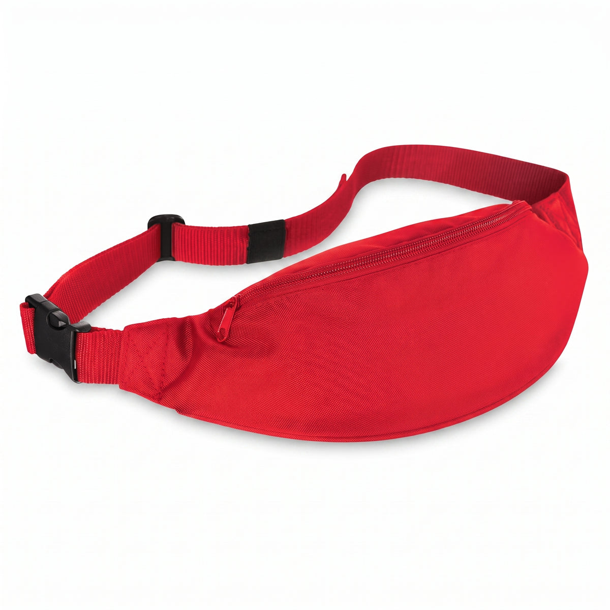 Vibrant Red Fanny Pack - Adjustable Costume Accessory