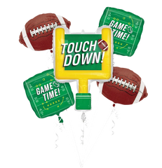 5-Piece Sports Themed 28" Foil Balloon Bouquet