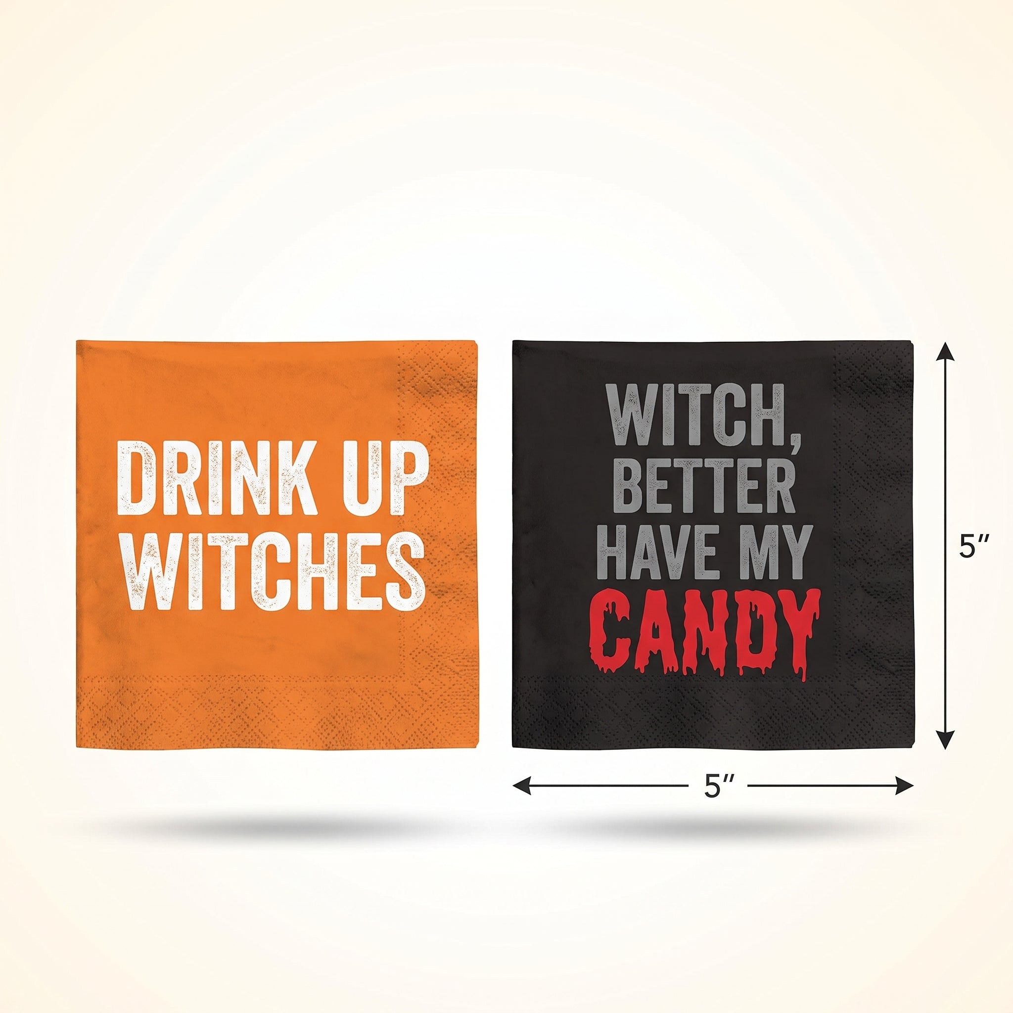 Spooky Fun Beverage Napkin Witch Multipack - 5 In. X 5 In.