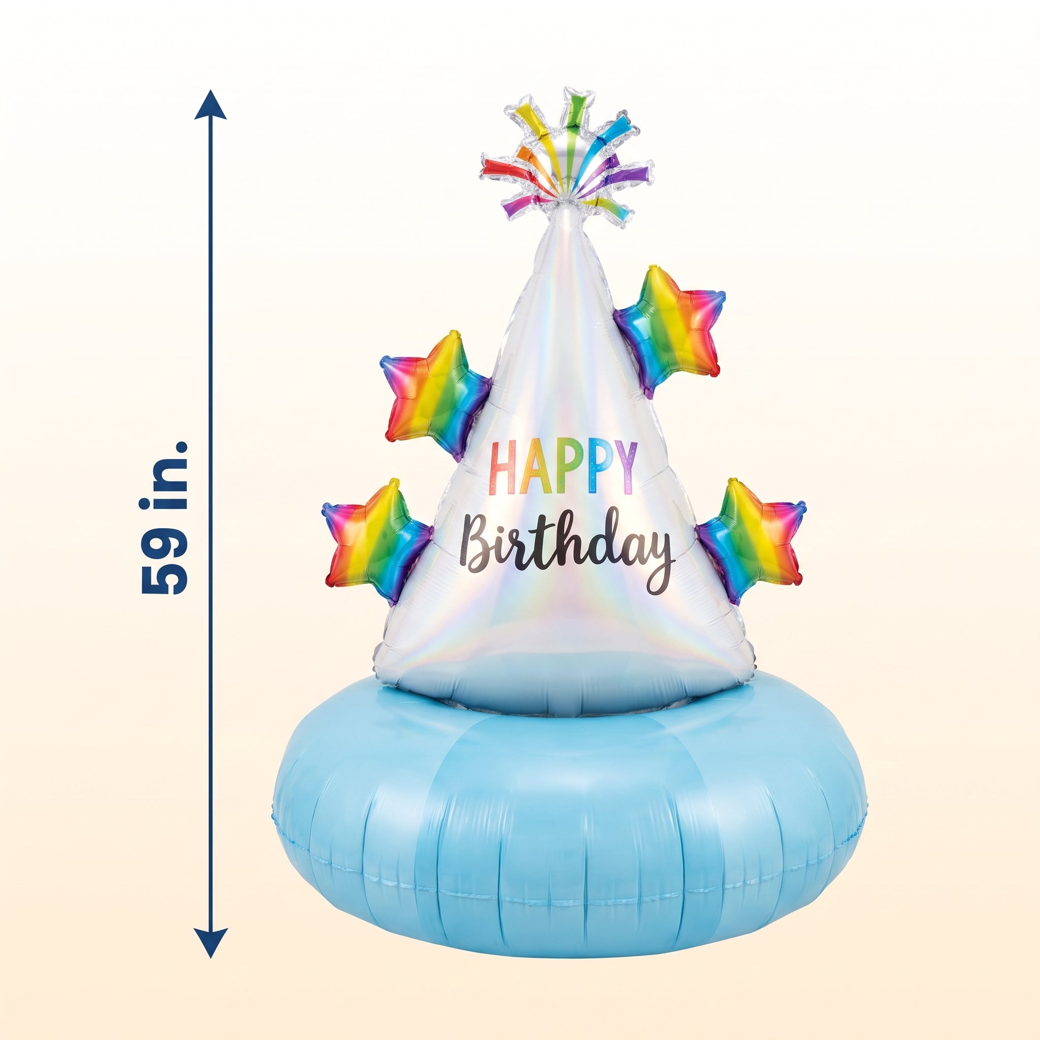 Airloonz Happy Birthday Party Hat Balloon