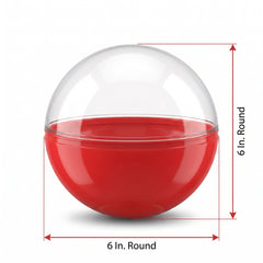 Red & Clear Candy Buffet Favor Balls