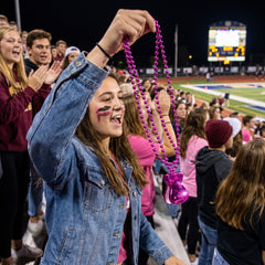 Bright Pink Clacker Necklace - Team Spirit Noisemaker