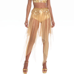 Gilded Glam Halloween Skirt - Women's L/XL