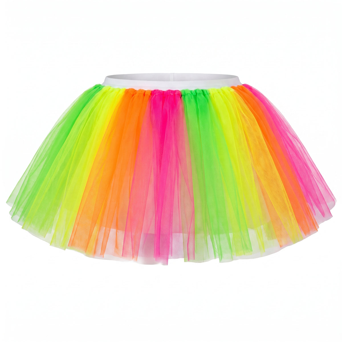 Neon Tutu Skirt - Vibrant Costume Accessory for Team Spirit