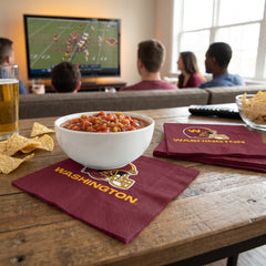 Washington Football Team Luncheon Napkins - 6.5 In. x 6.5 In.