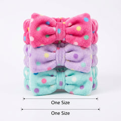 Spa Party Multi-Pack Headbands - 6 Count, Assorted Colors