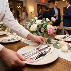 Elegant Wedding Attire Luncheon Napkins - 6.5 In. x 6.5 In.