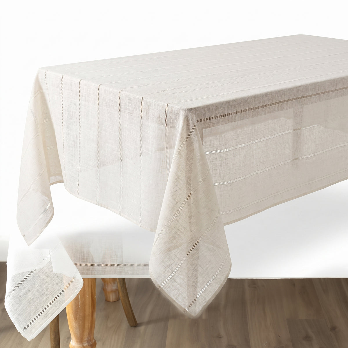Elegant Linen Wedding Tablecloth