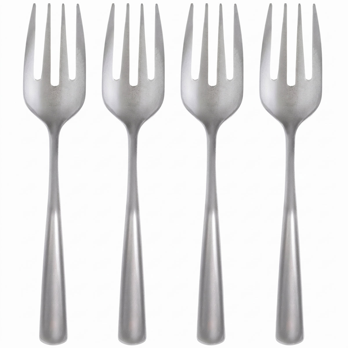 Gold Plastic Serving Forks - 9.75" (Pack)