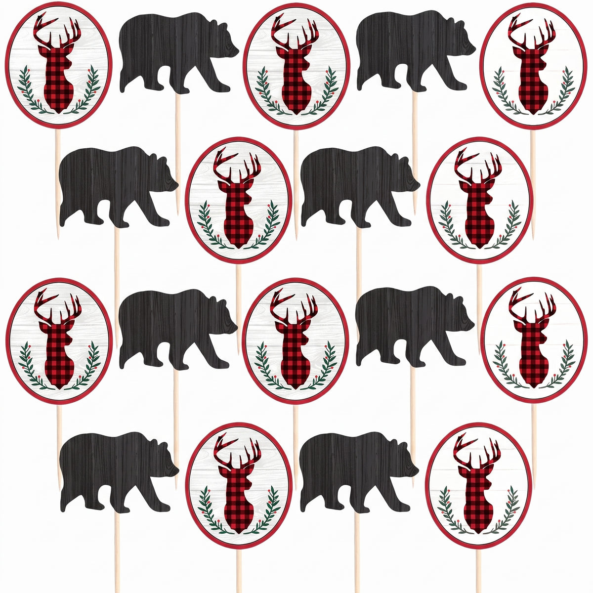 Cozy Christmas Party Picks, 36-Pack