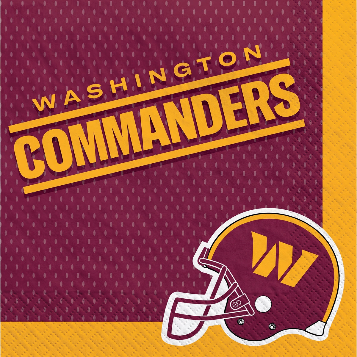 Washington Commanders NFL Luncheon Napkins