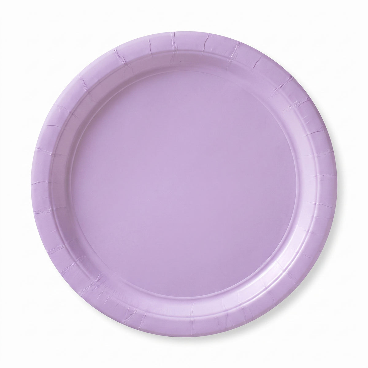 Lavender Round Paper Plates - 8.5" | 50 Count