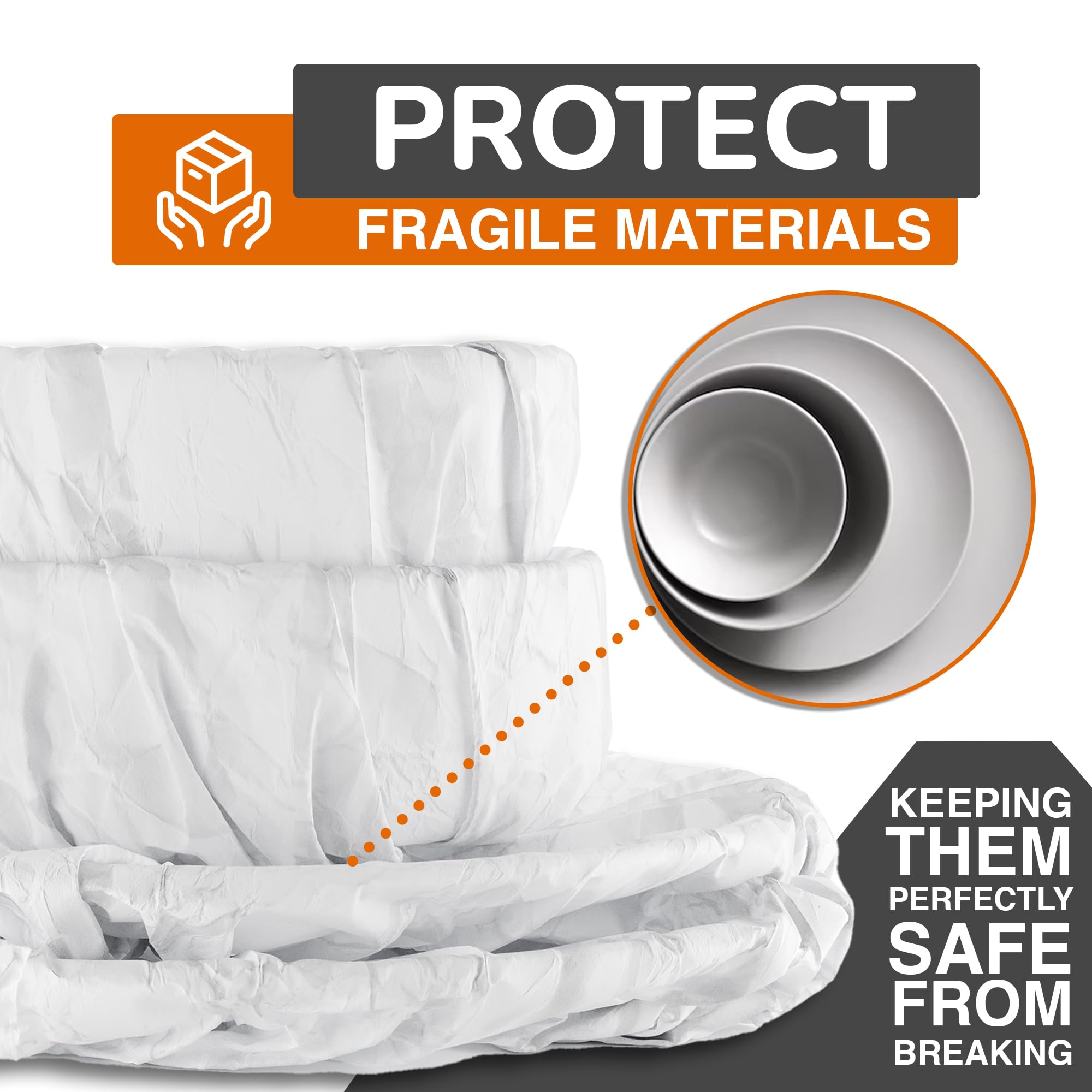 White Tissue Paper 20 in. x 30 in. | 960 Sheets