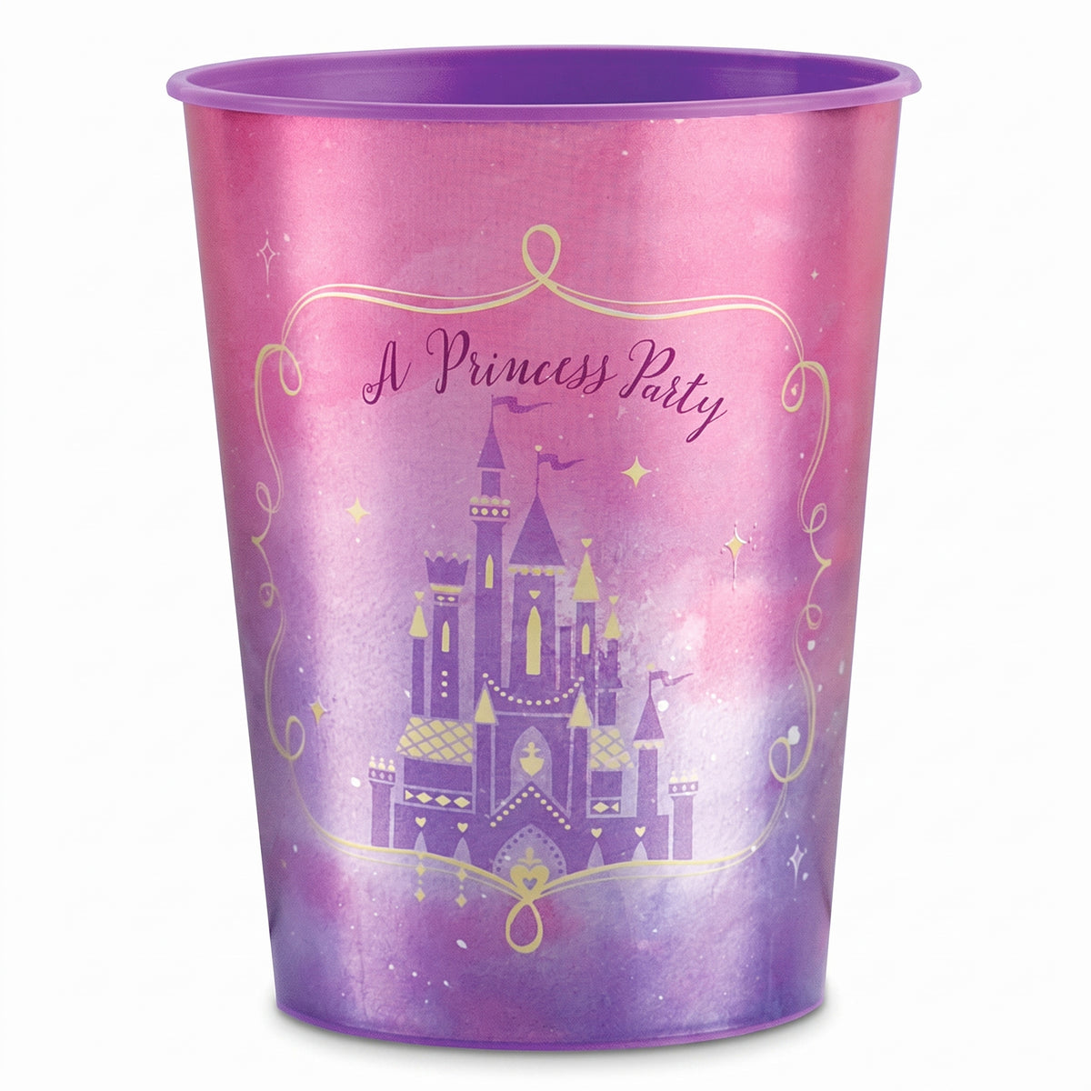 Disney Princess "A Princess Party" Reusable Favor Cup, 16 oz