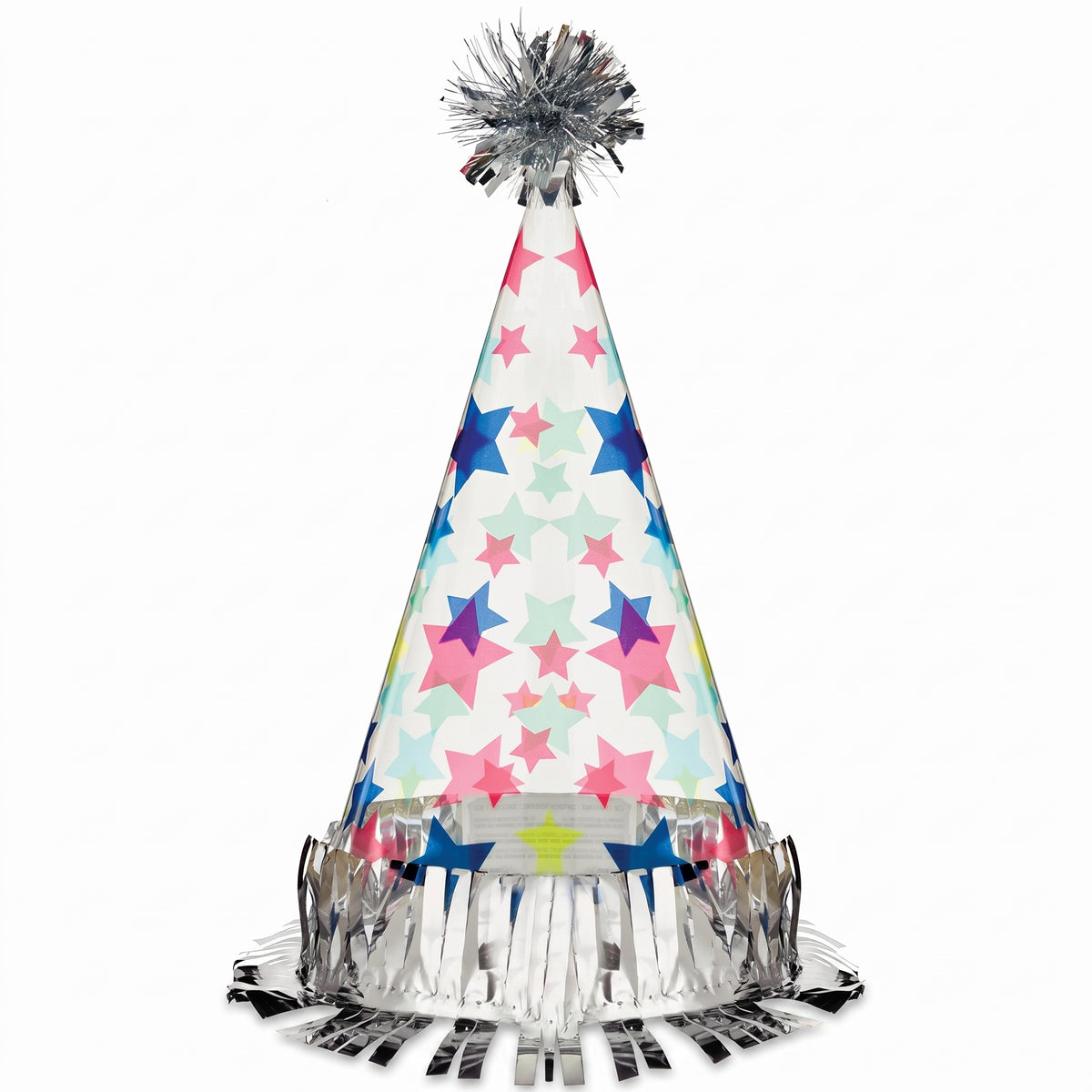 Modern Starry Cone Birthday Hat