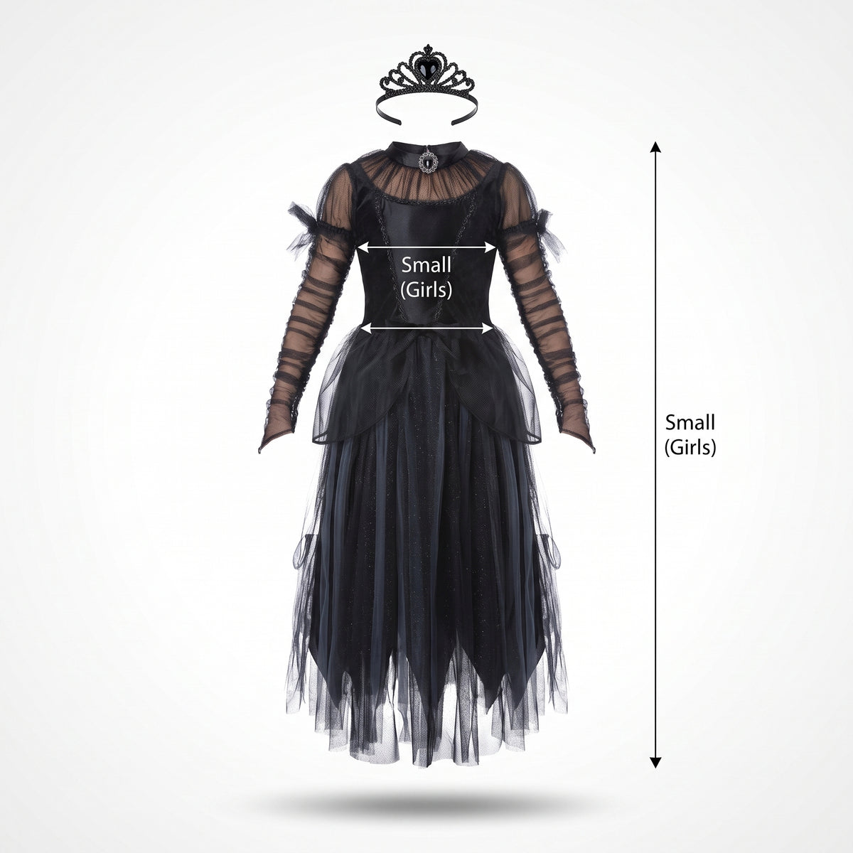 Dark Princess Halloween Costume for Girls