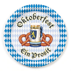 Oktoberfest Harvest 7-Inch Plates - 8 Count