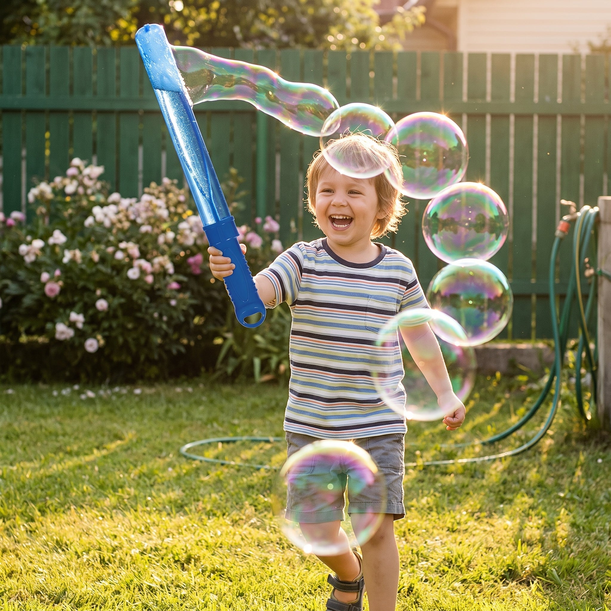 Blue Bubble Wand - 15" Party Favor