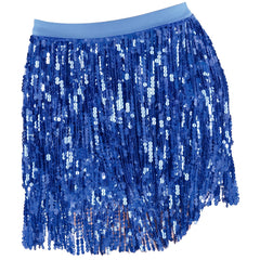 Marine Blue Sparkle Skirt - S/M