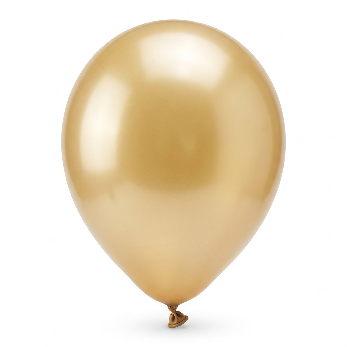 Gold Pearl Latex Balloons - Bulk 12-inch