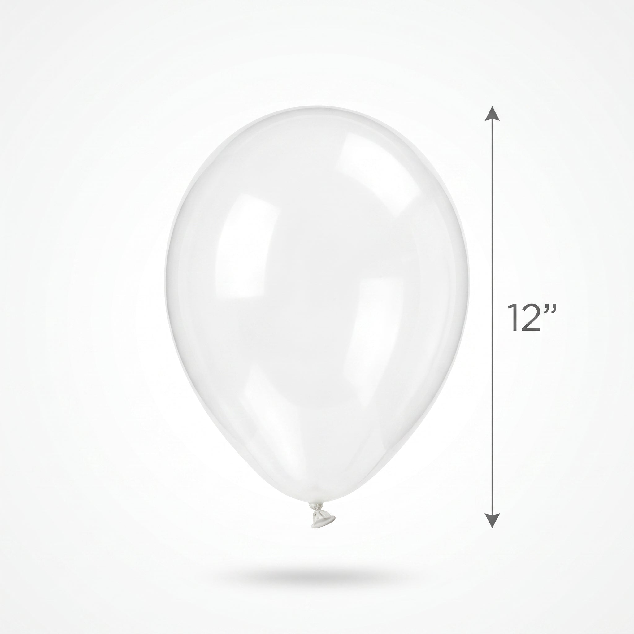 Bulk Clear Latex Balloons - 12 Inch | 100 Count