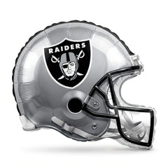 Las Vegas Raiders Helmet Foil Super Shape Balloon -21 inch