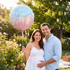 "The Big Reveal" Gender Reveal Foil Balloon