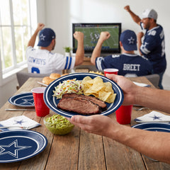 Dallas Cowboys 9" Round Paper Plates