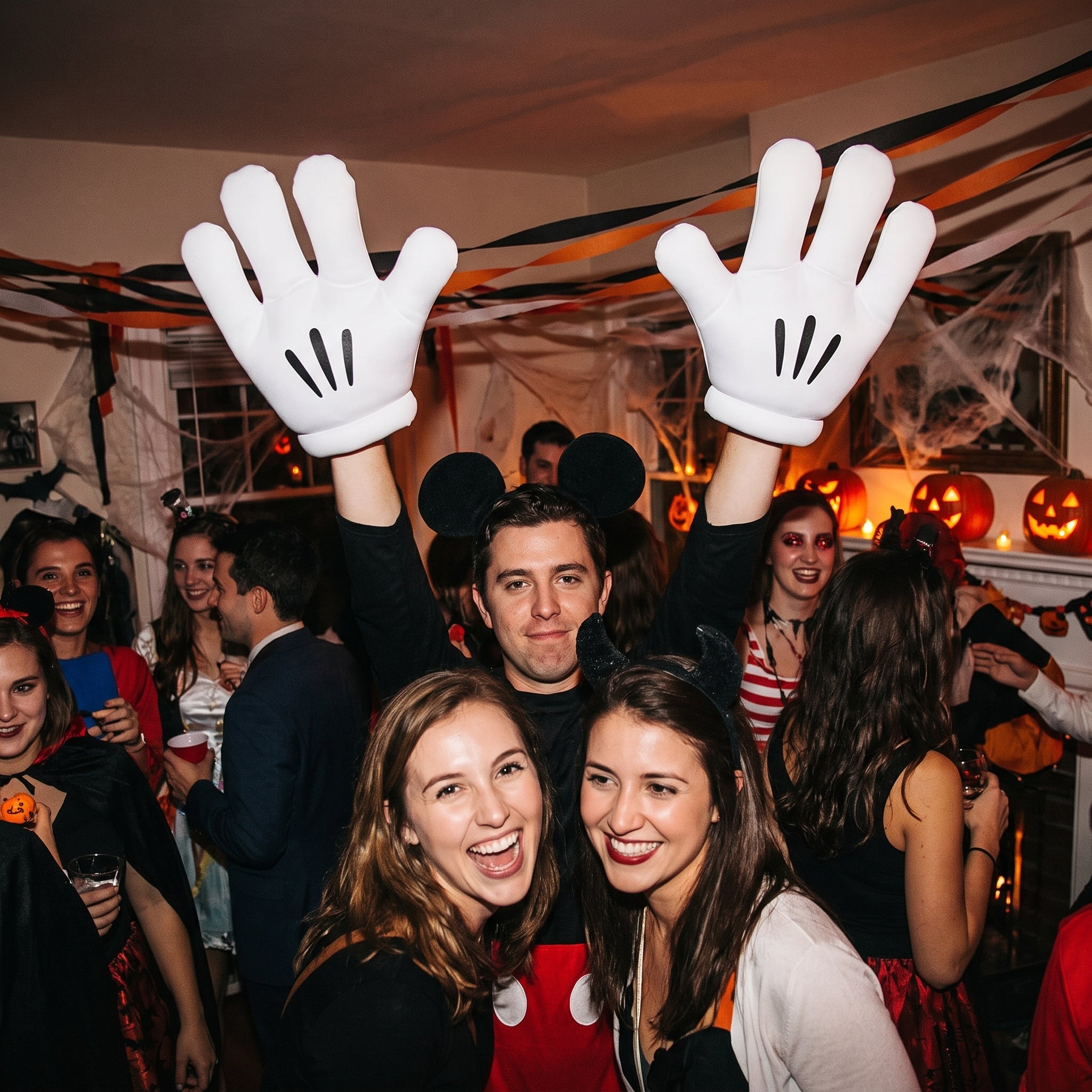 Giant Cartoon Hands Costume Accessory