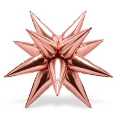 Rose Gold Magic Star Foil Balloon - 18 Inches