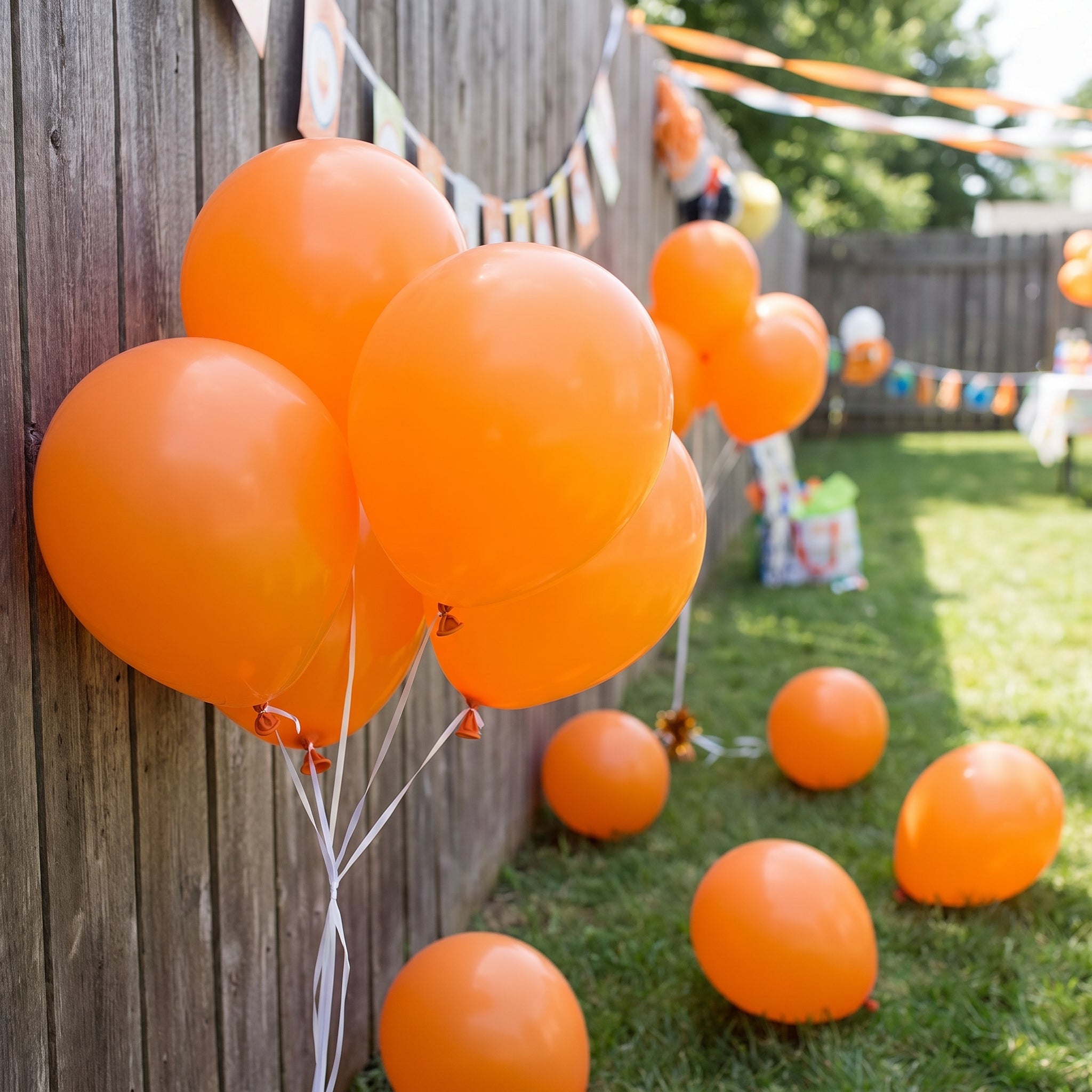 Vibrant Orange Latex Balloons - 12" | Pack of 72