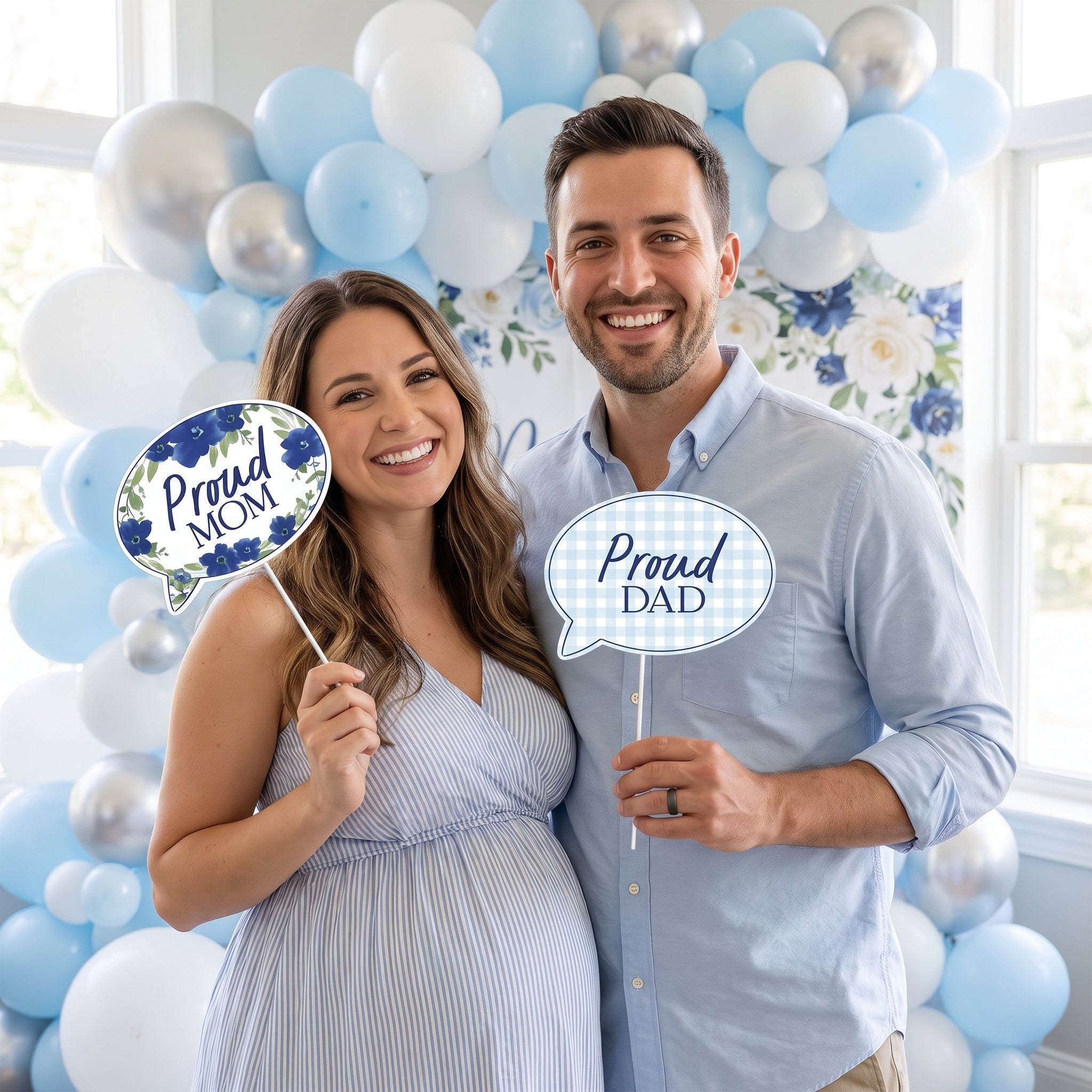 Baby in Bloom Photo Booth Props Kit