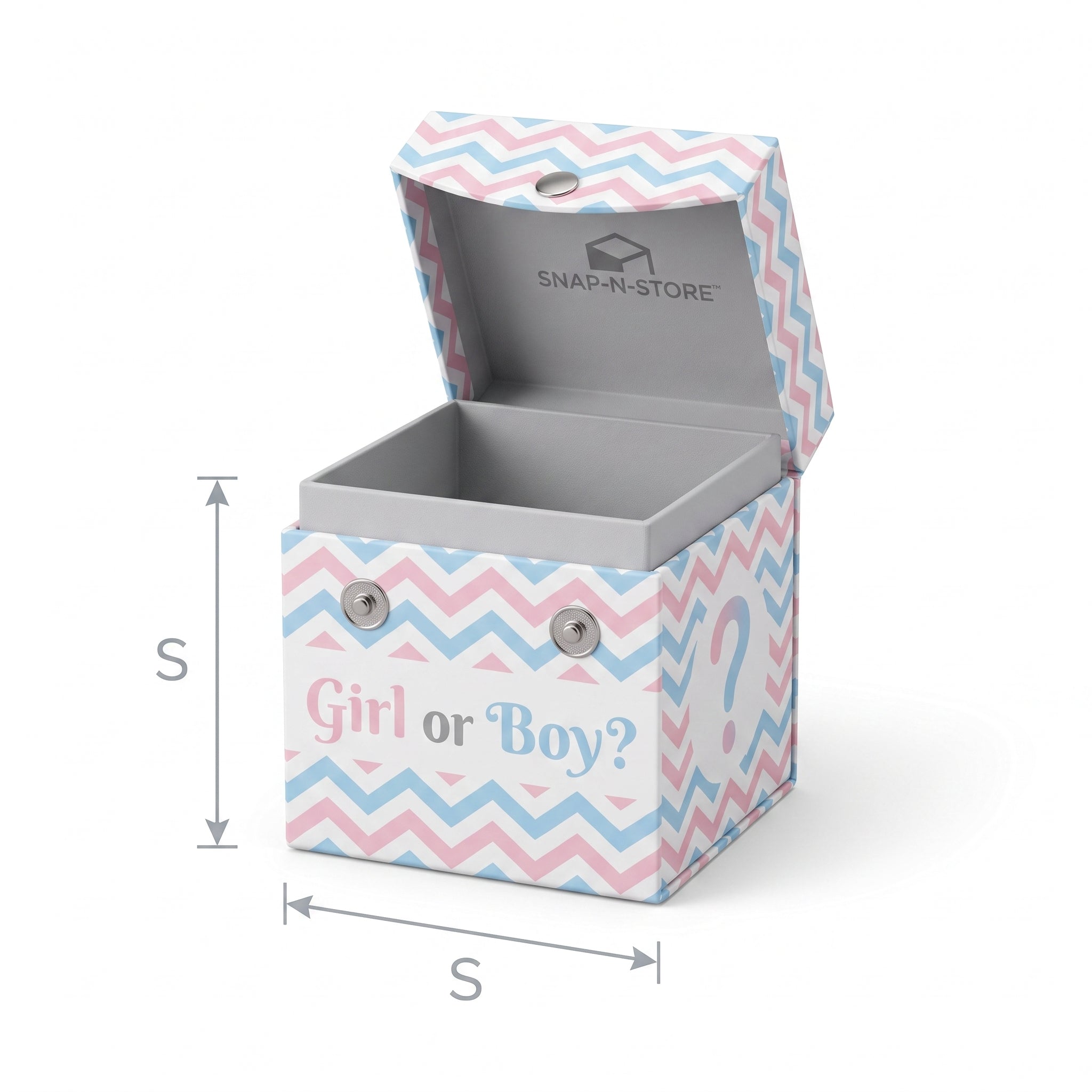 "Girl or Boy?" Small Gender Reveal Box