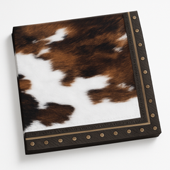 Western Cowboy Print Lunch Napkins - 16 Count
