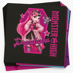 Monster High Lunch Napkins - Perfect for Kids' Birthday Parties